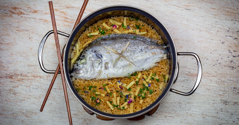 Tai-Meshi, japanski recept za ribu na začinjenom pirinču