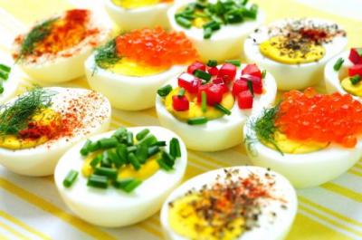 finger food eggs