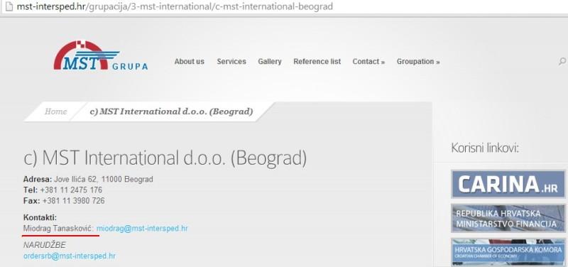 MST Miodrag u Beogradu