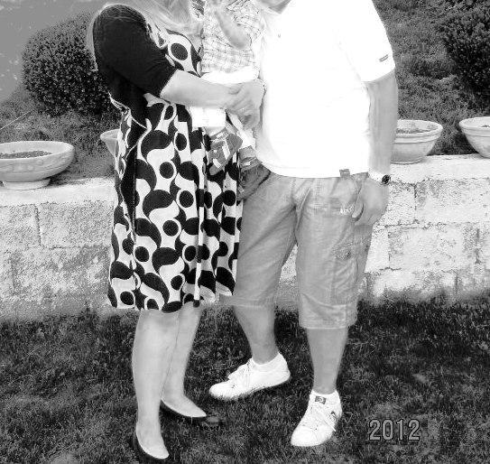 M.T. sa suprugom 2012.