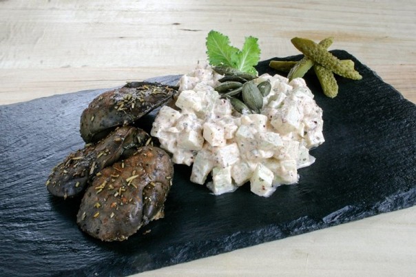 keleraba salata i pileca dzigerica