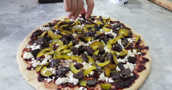 pizza di blacce