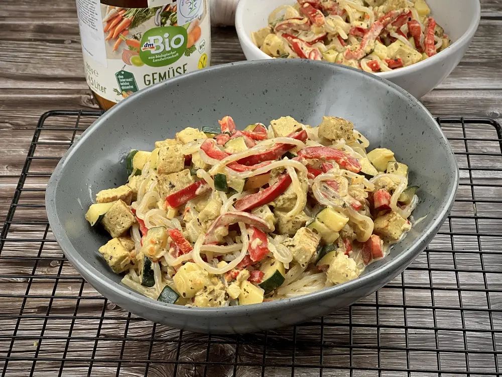 Posna fitnes večera: brzi kari tofu